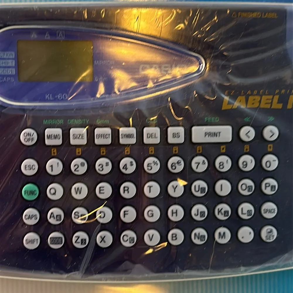 New-Casio EZ -Label Printer Label it!